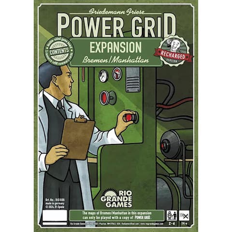 Power Grid Bremen, Manhattan Strategy Board Game