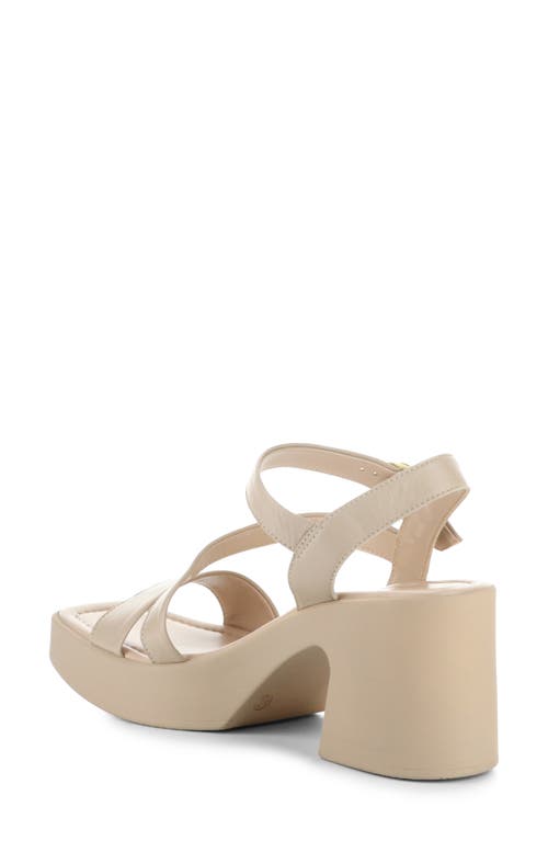 Bos. & Co. Veda Ankle Strap Platform Sandal