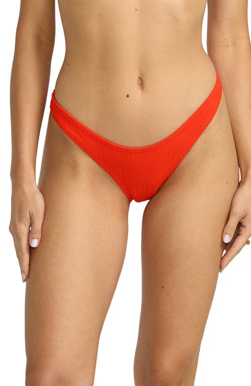 Billabong Hike Bikini Bottoms In Red