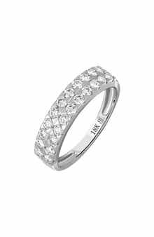 18k Gold Diamond Stackable Ring
