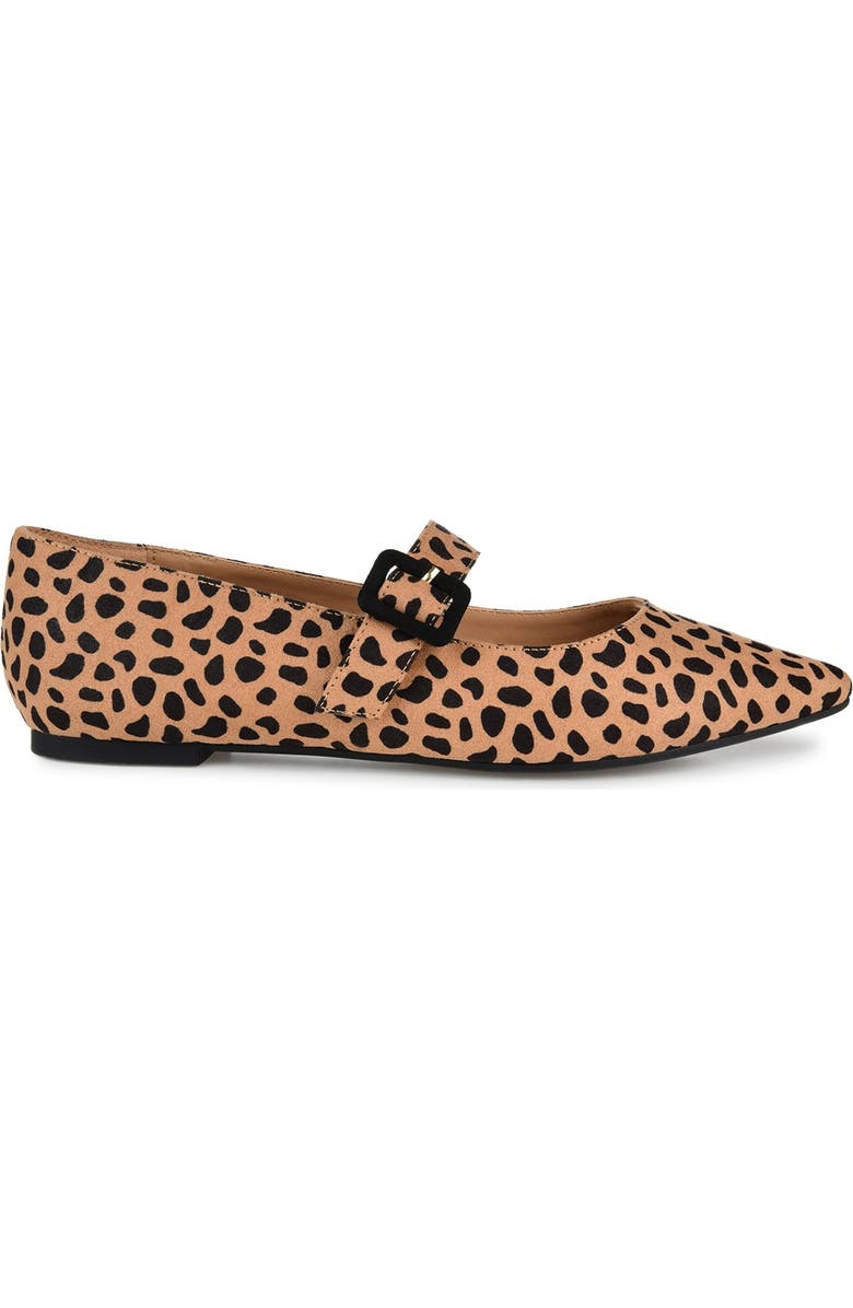 Journee Collection JOURNEE Karissa Flat, Alternate, color, Animal