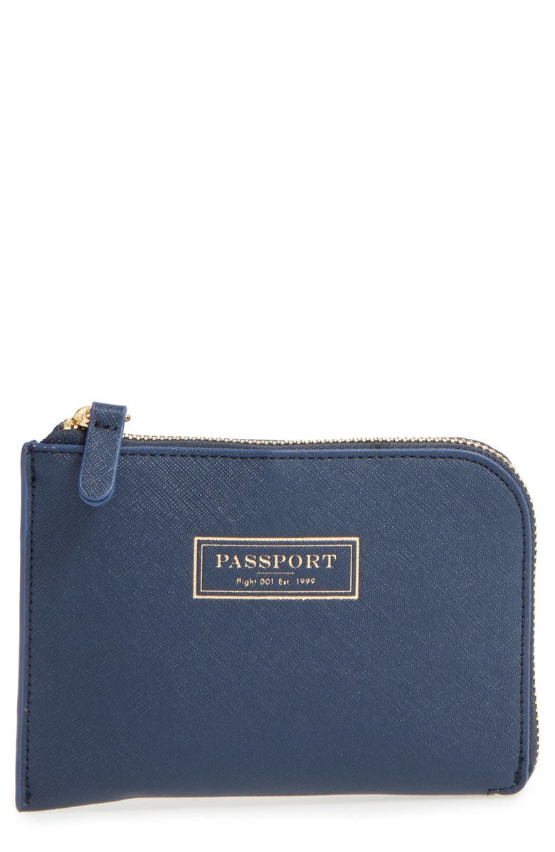 Flight 001 'Correspondent' Passport Case, Main, color, 