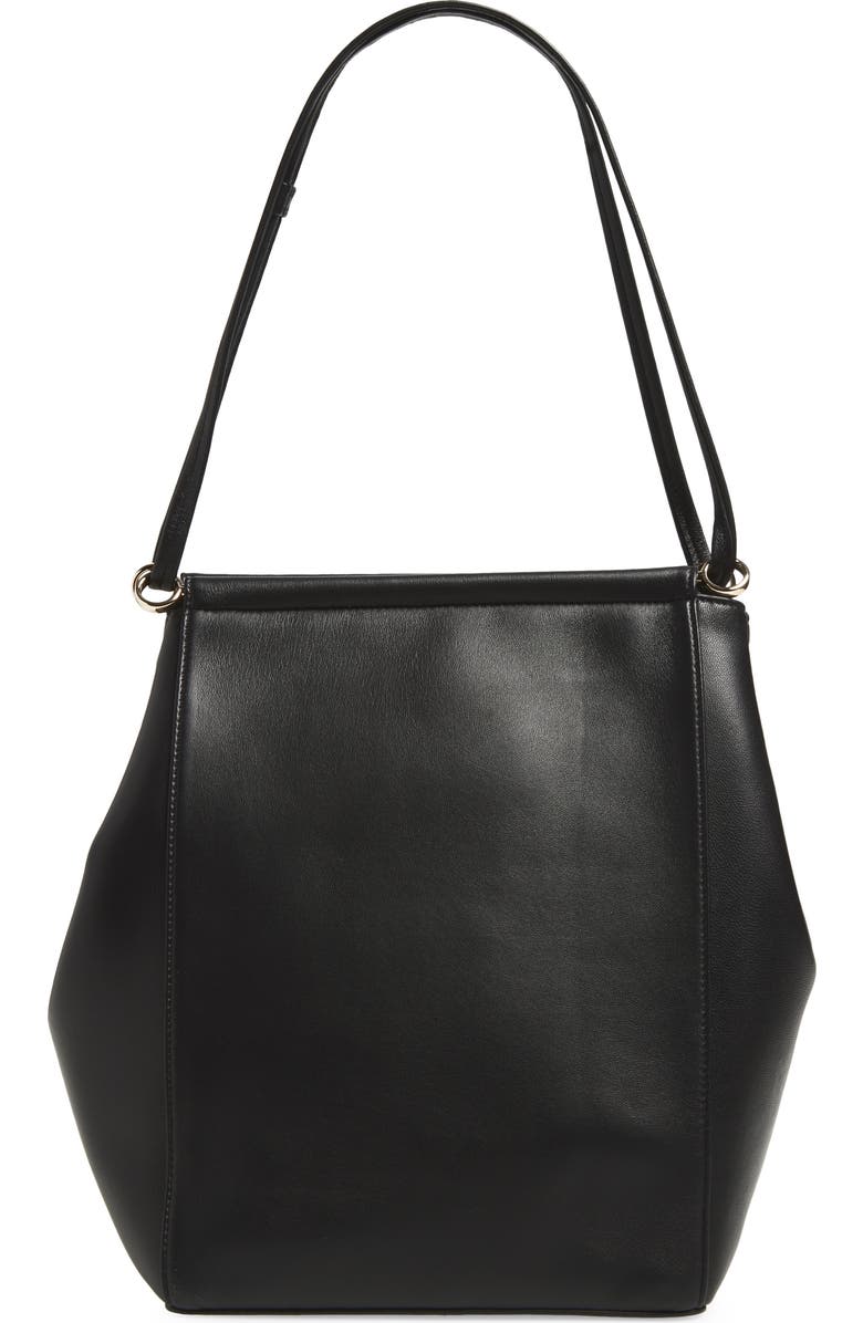Proenza Schouler Reade Leather Shoulder Bag, Alternate, color, Black