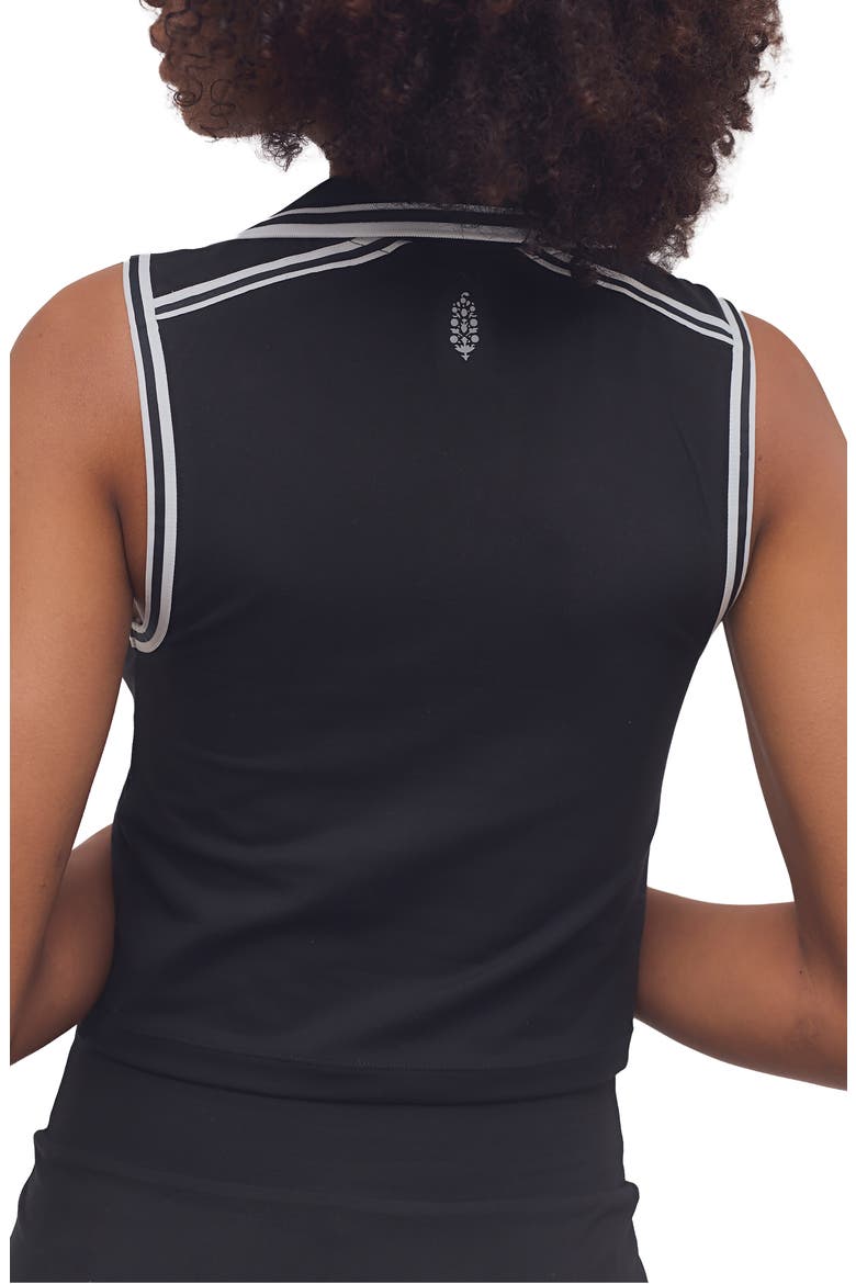 FP Movement Forehand Polo, Alternate, color, BLACK