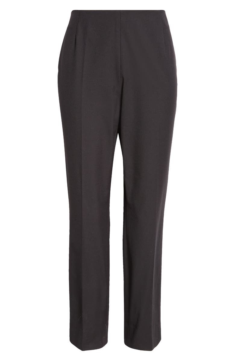 Lafayette 148 New York Stanton Slim Leg Ankle Pants, Alternate, color, Black