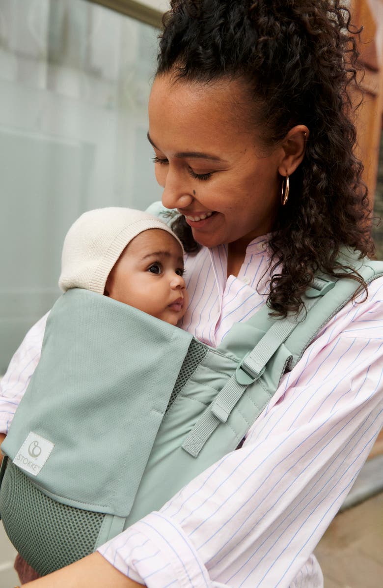 Stokke Limas<sup>™</sup> Mesh Baby Carrier, Alternate, color, Glacier Green