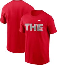 Nike Men's Nike Scarlet Ohio State Buckeyes THE T-Shirt