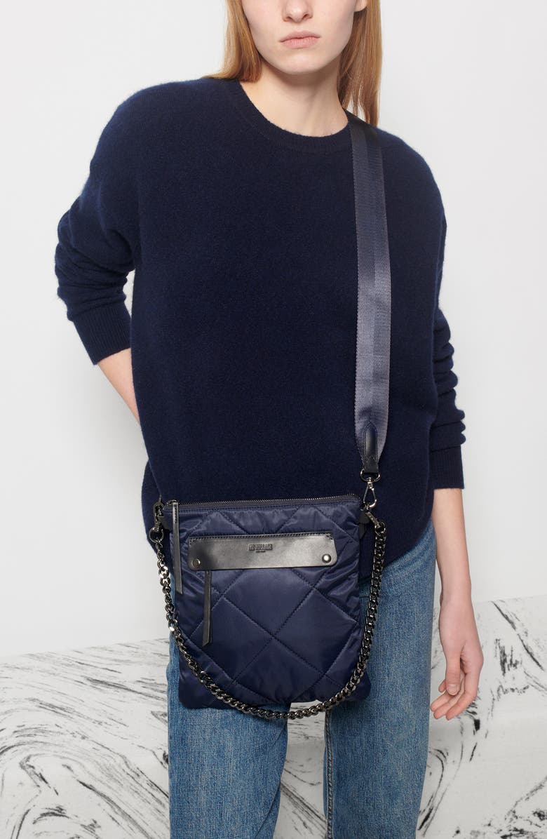 MZ Wallace Madison Quilted Crossbody Bag, Alternate, color,