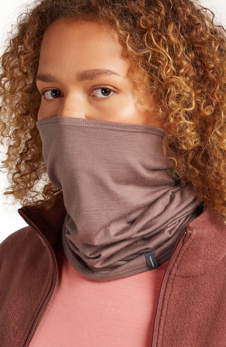 Icebreaker Oasis Flexi Chute Neck Gaiter, Alternate, color, Summit