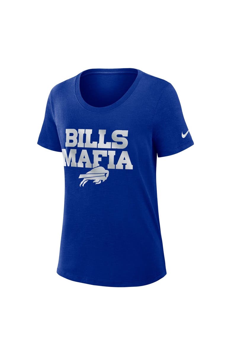 Nike Women's Nike Royal Buffalo Bills 2025 Rivalries Collection Slub Dri-FIT T-Shirt, Alternate, color, Royal