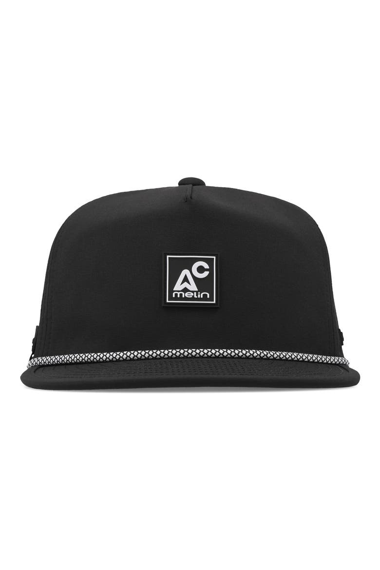 Coronado Packable Hydro Snapback Ball Cap, Alternate, color, BLACK