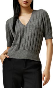 Lilysilk V-Neck Cashmere T-shirt