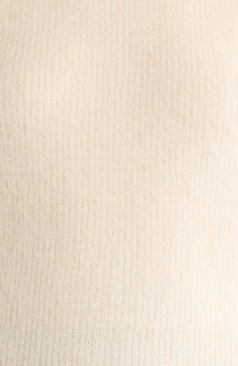 Marine Layer Puff Short Sleeve Suri Alpaca Blend Sweater, Alternate, color, Cream