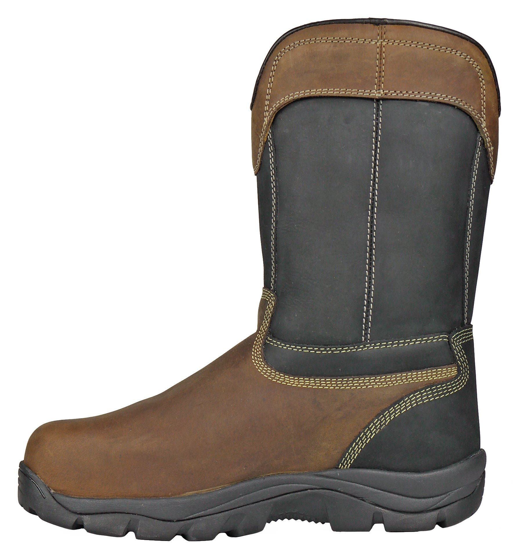 Hoss Boot Company HOSS Slag Composite Toe Met Guard Work Boot, Alternate, color, Brown