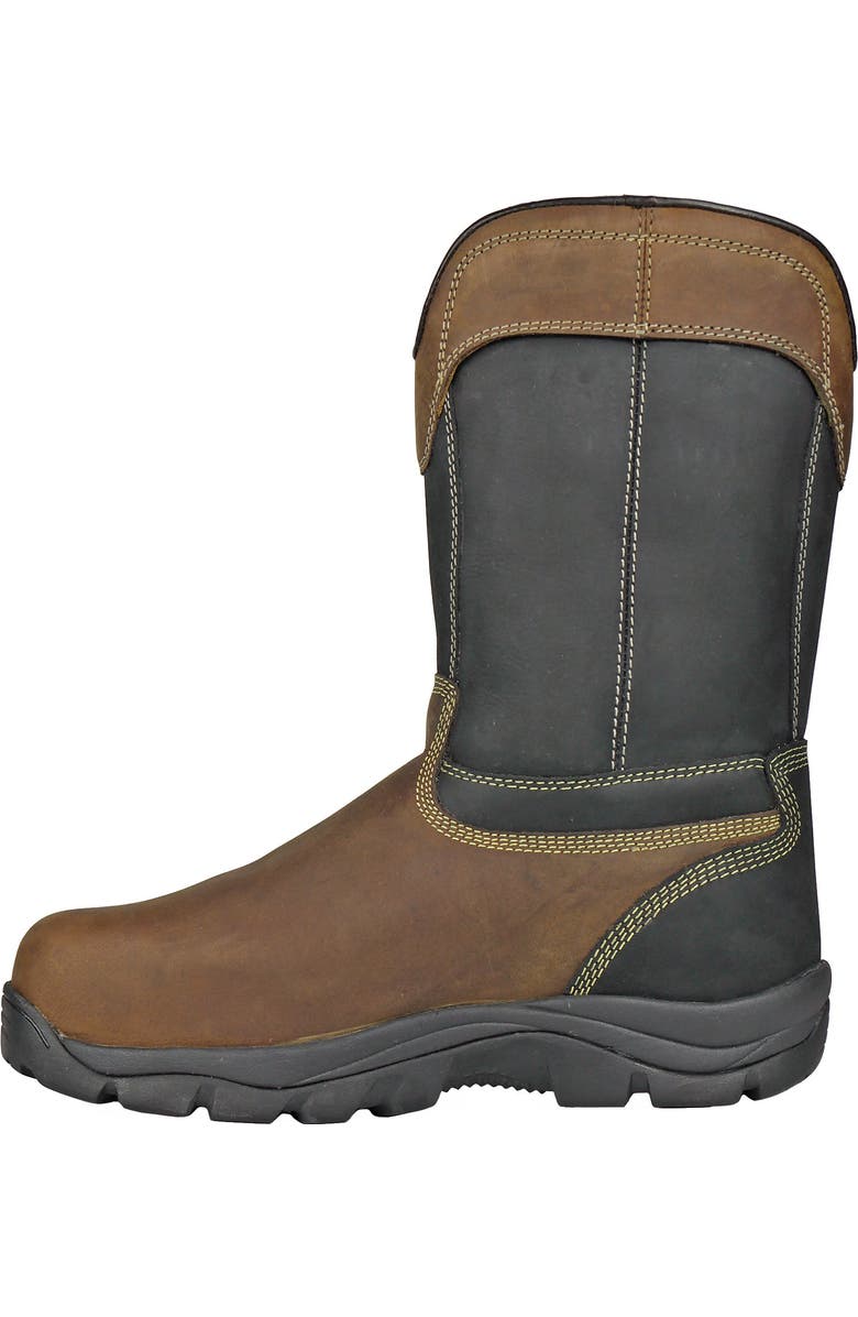 Hoss Boot Company HOSS Slag Composite Toe Met Guard Work Boot, Alternate, color, Brown