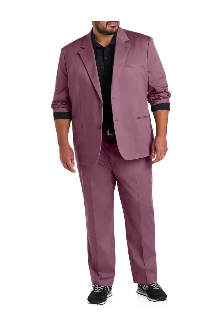 Big & Tall Tech Sport Coat, Alternate, color, ROSE BROWN