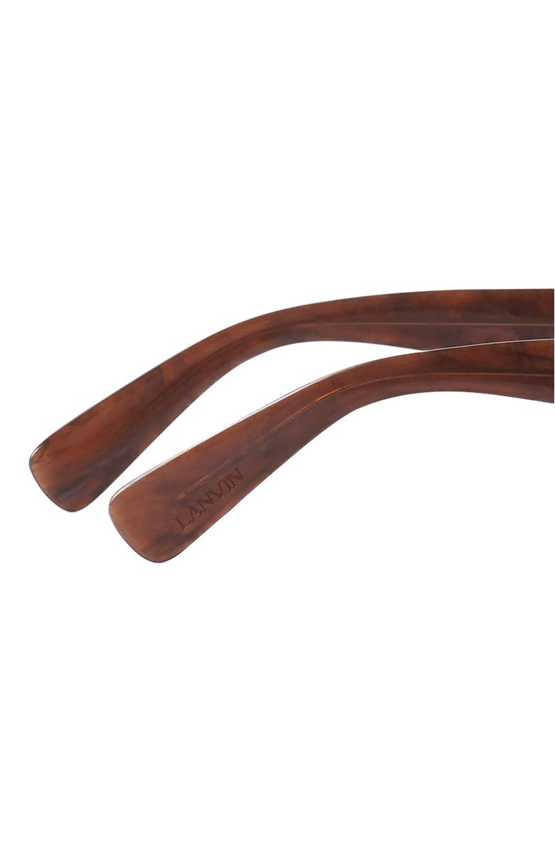 Lanvin Concerto Sunglasses, Alternate, color, Brown/Natural
