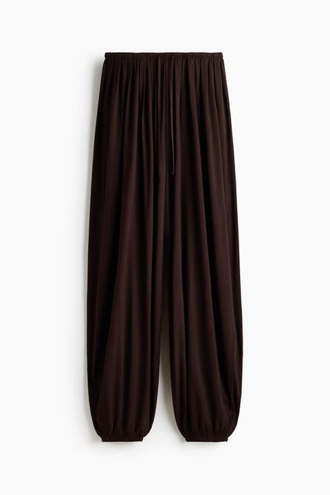 Balloon Drawstring Trousers