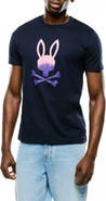Psycho Bunny Raymond Embroidered Pima Cotton Graphic T-Shirt