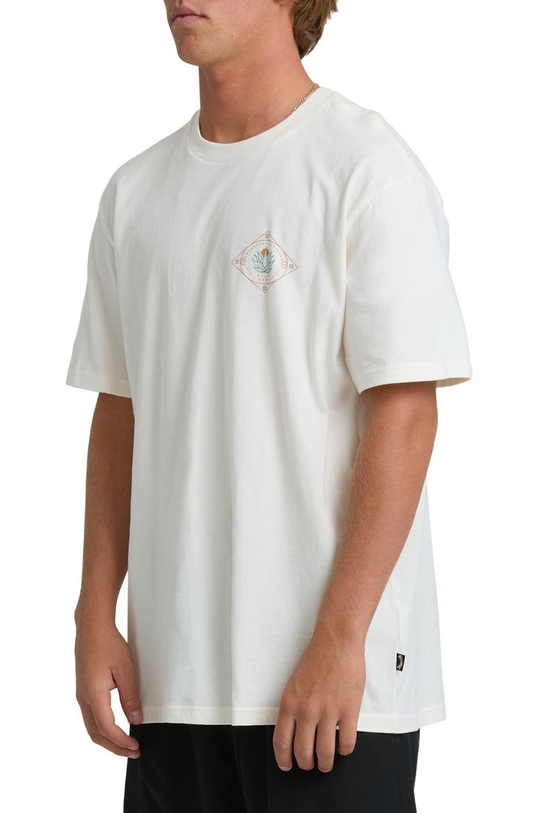 Agave Adventure Division Premium Cotton Graphic T-Shirt, Alternate, color, OFF WHITE