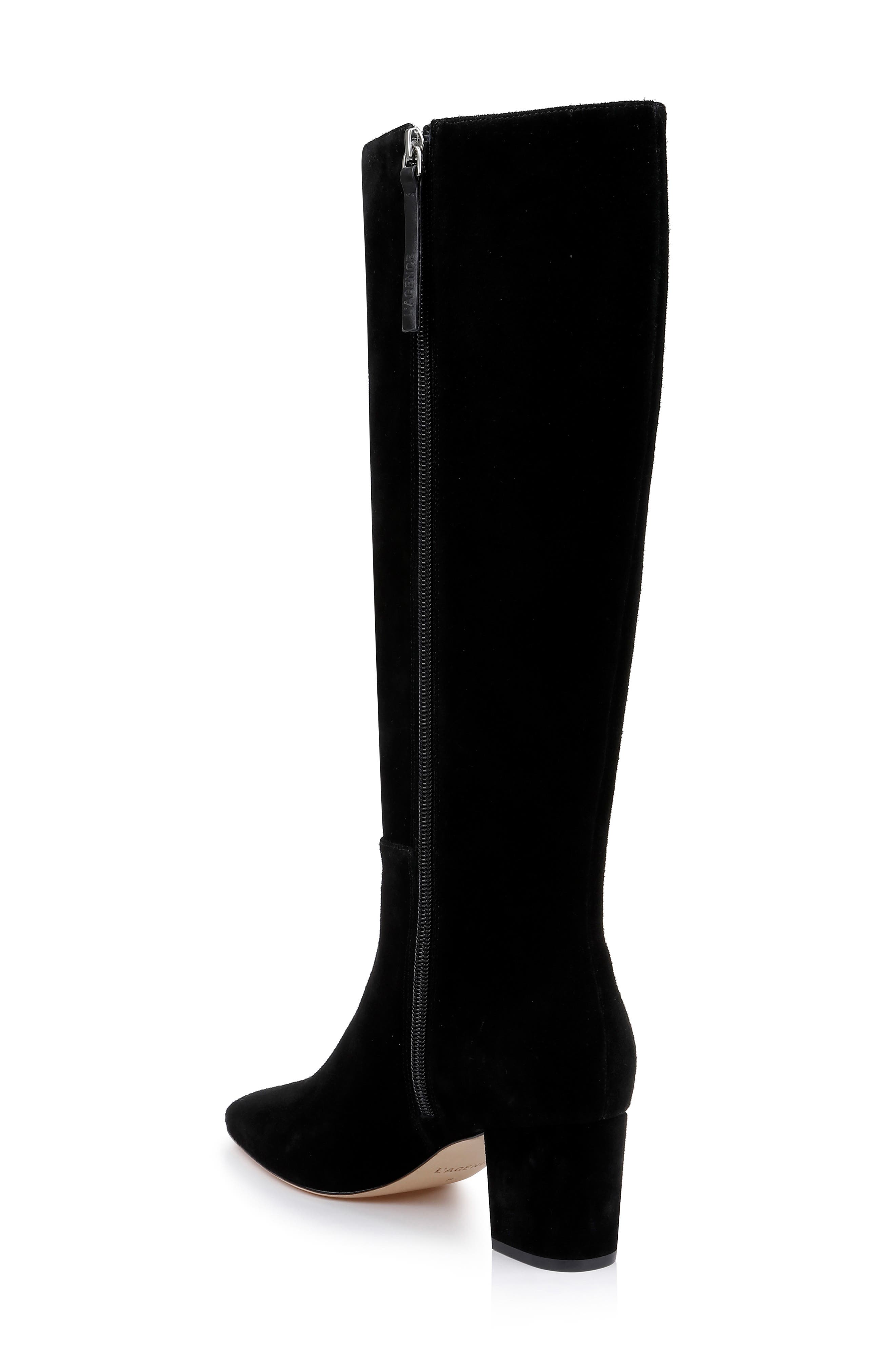 L'AGENCE Eugenie Knee High Boot, Alternate, color, 