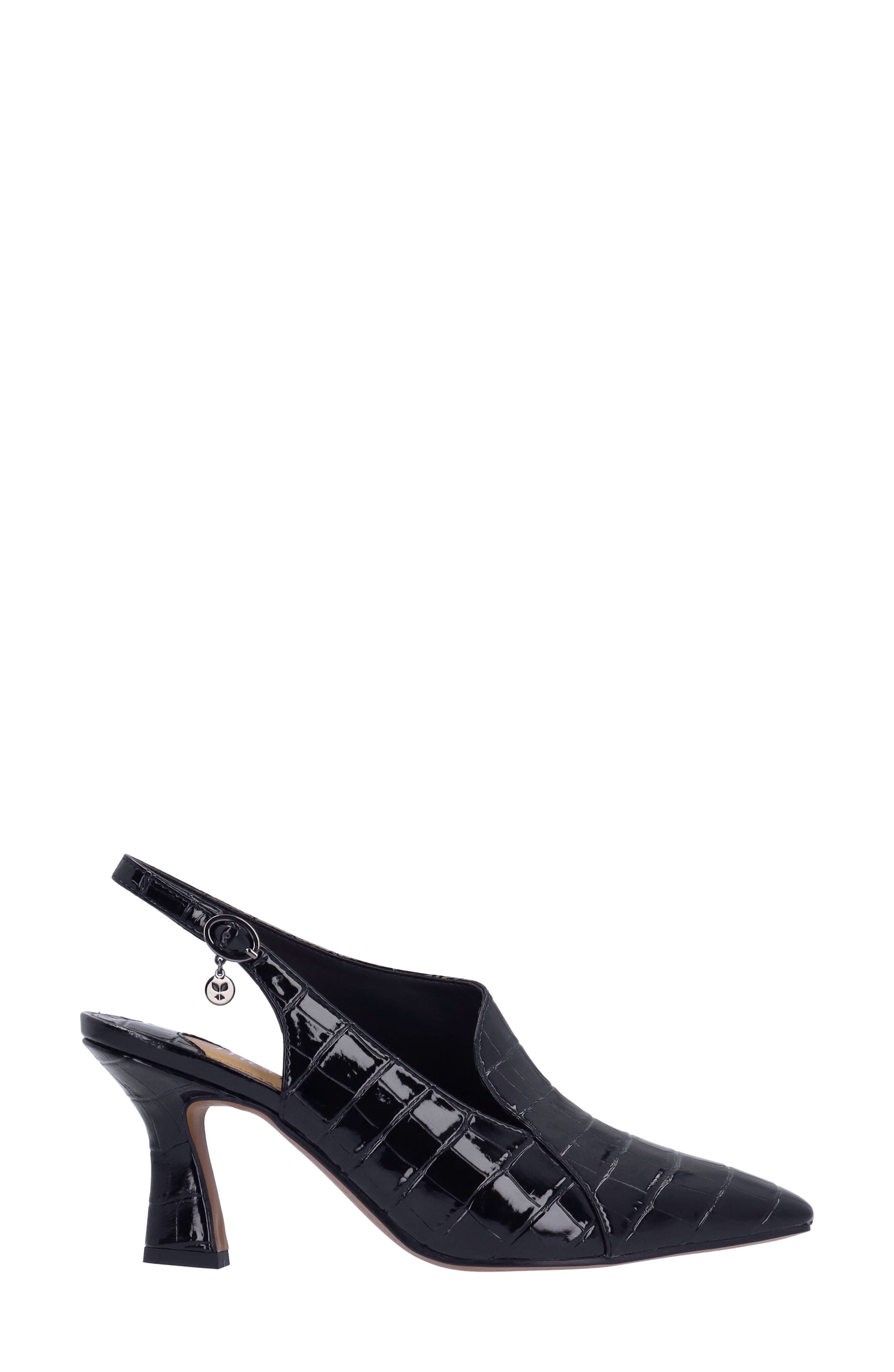 J. Reneé Prissy Slingback Pump, Alternate, color, Black