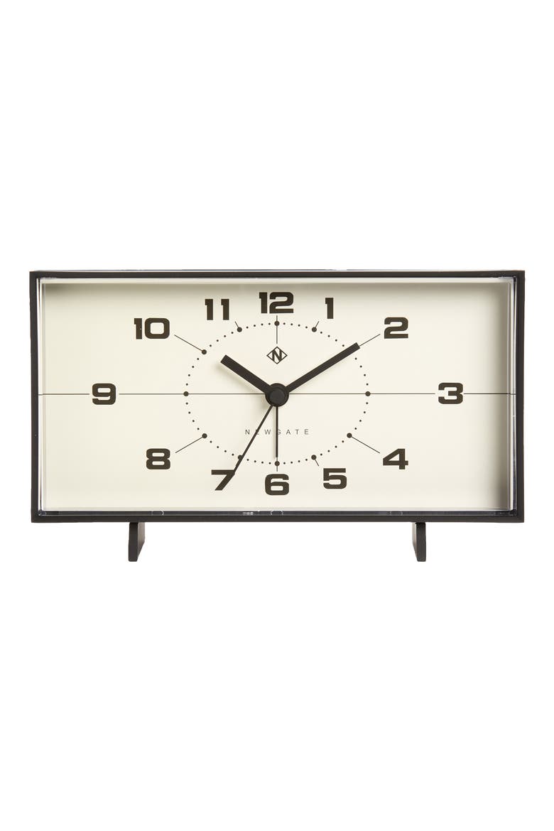 Wideboy Analog Alarm Clock, Main, color, WHITE