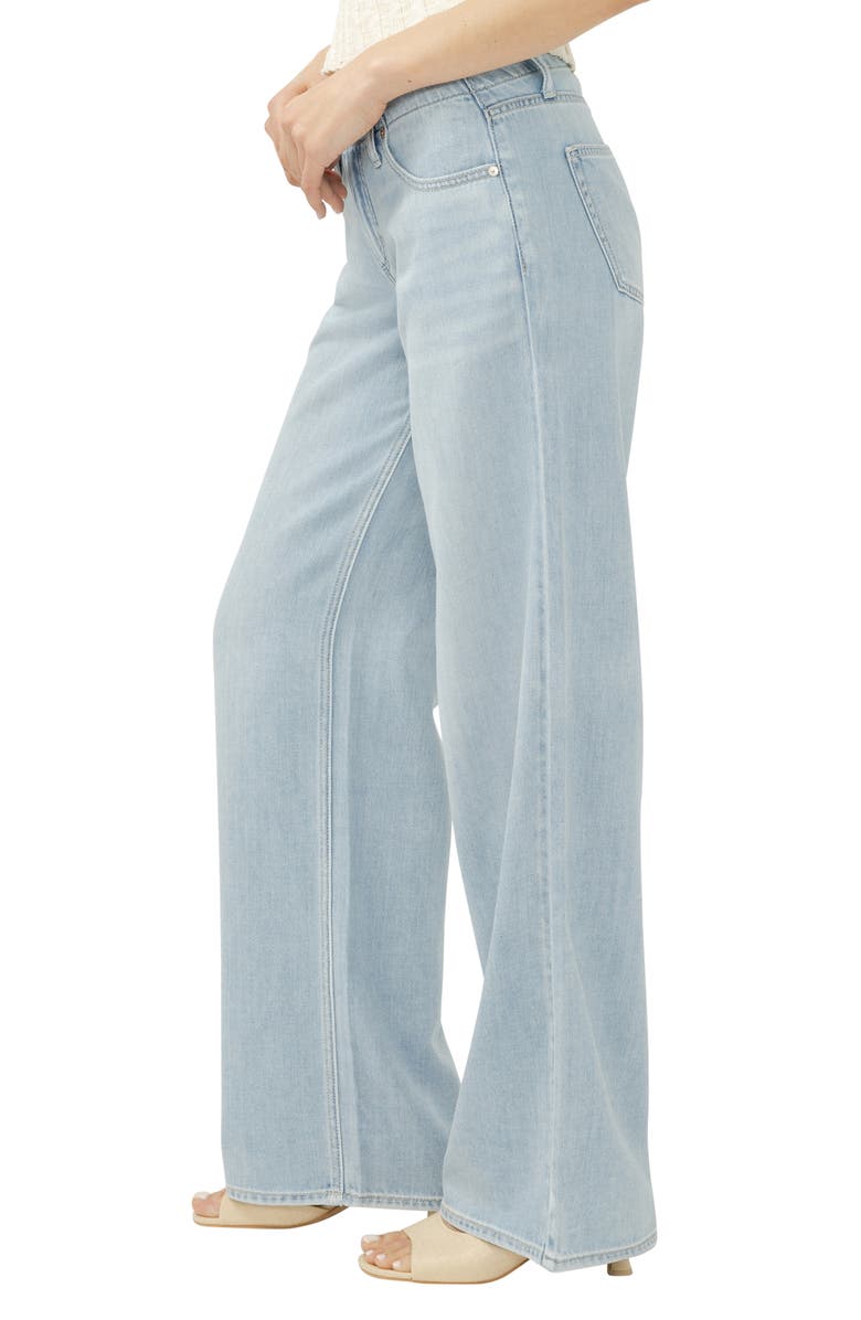 Silver Jeans Co. Suki Wide Leg Jeans, Alternate, color, 