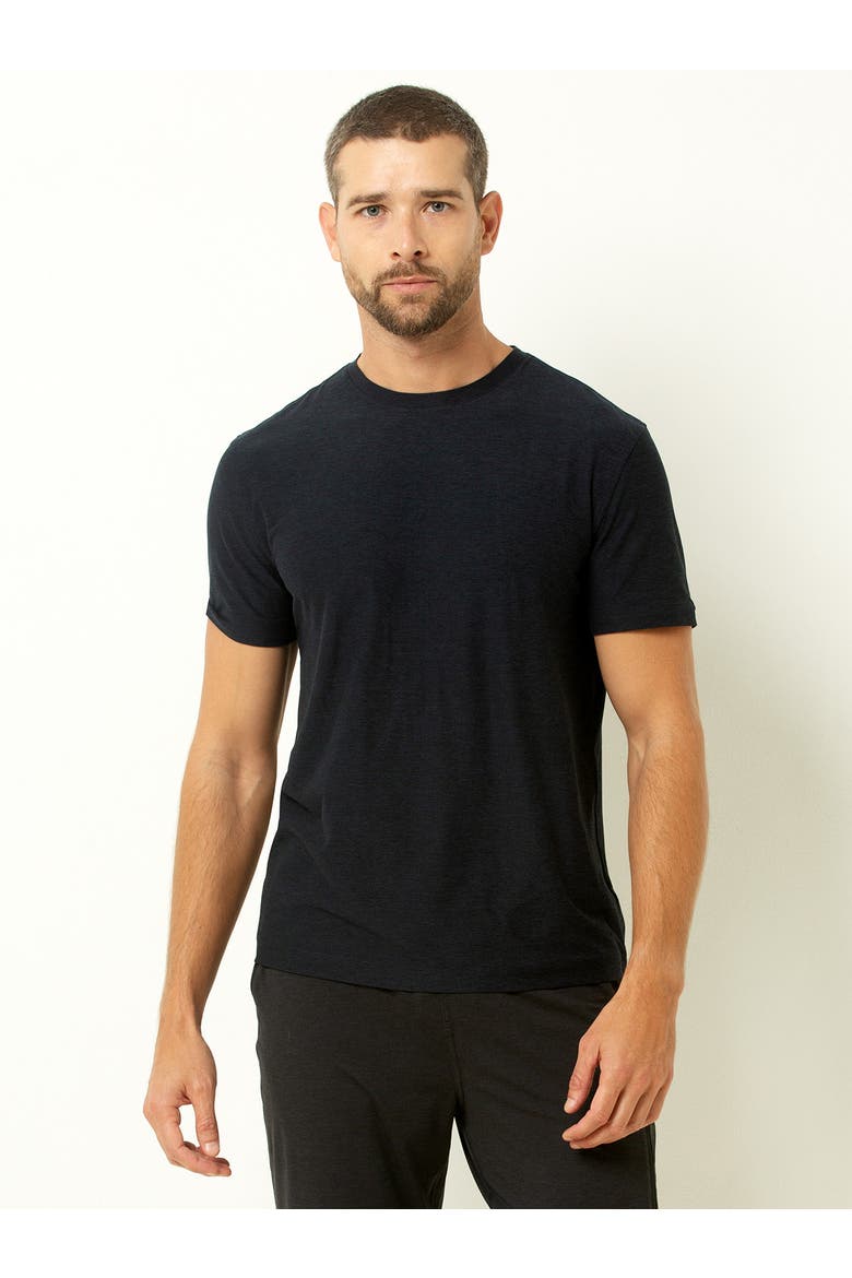 Premium Crew Neck T-Shirt, Main, color, Black