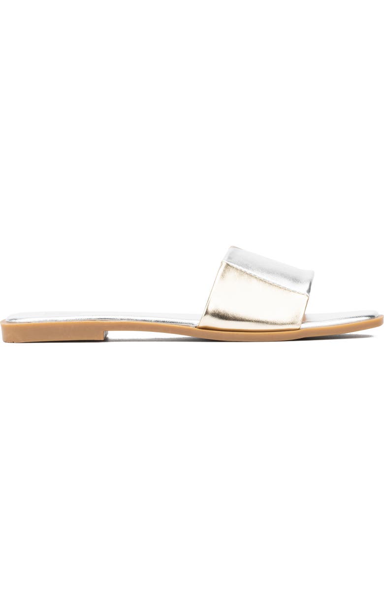 NEW YORK AND COMPANY Janice Slide Sandal, Alternate, color,