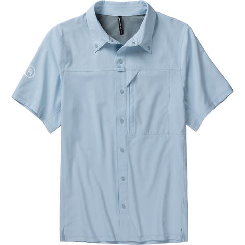 Tahoe Woven Short-Sleeve Snap-Up Shirt - Men's