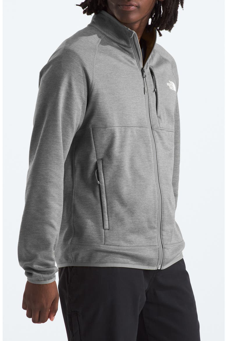 Canyonlands Full Zip Jacket, Alternate, color, TNF MEDIUM GREY HEATHER