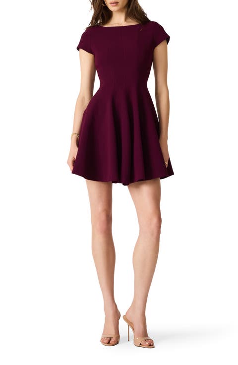 Nili Fit & Flare Minidress