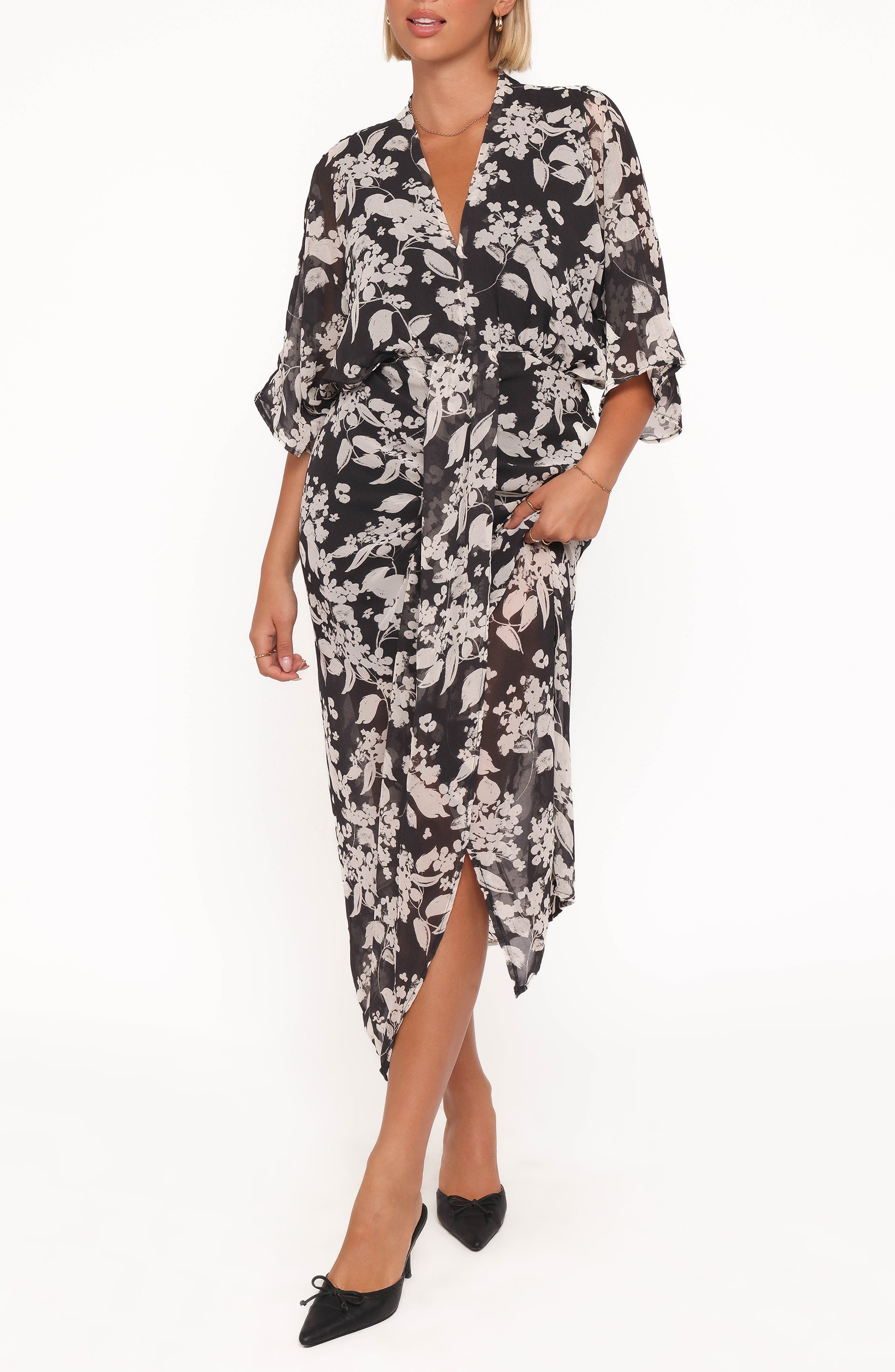 selected BLACK FLORAL