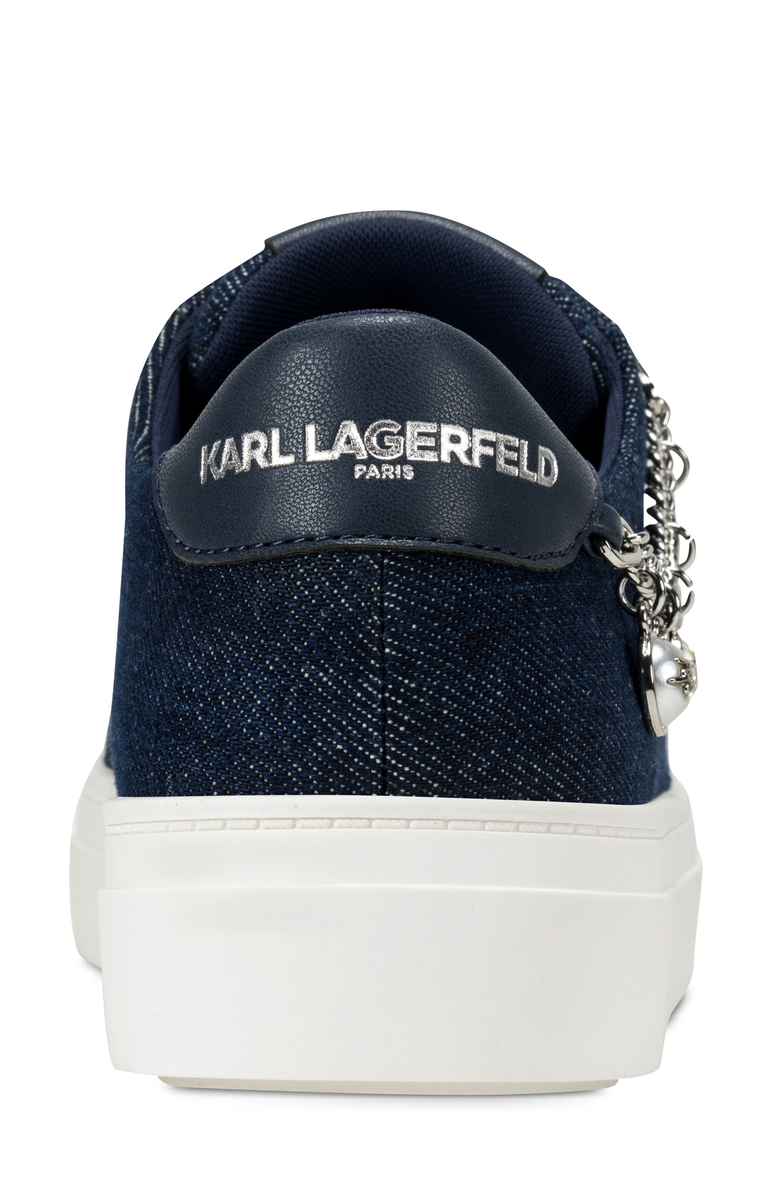Cate Charms Sneaker, Alternate, color, NEW NAVY
