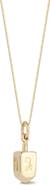 Ember Fine Jewelry 14K Gold Dreidel Pendant Necklace