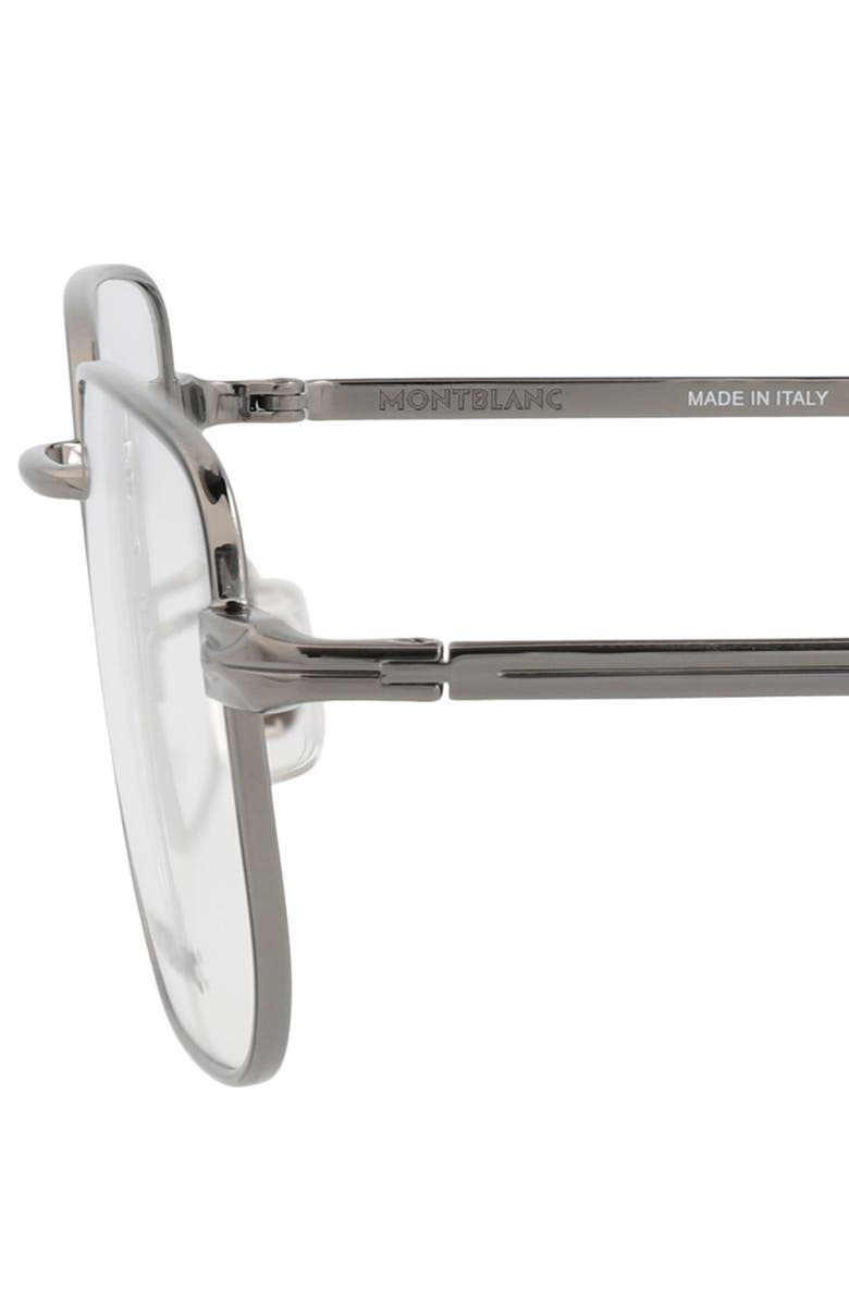 Montblanc 55mm Rectangle Optical Frames., Alternate, color, 