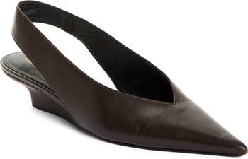 【TOTEME】ブラック The Wedge ヒール 関税込み】TOTEME ブラック The Wedge-Heel パンプス (toteme