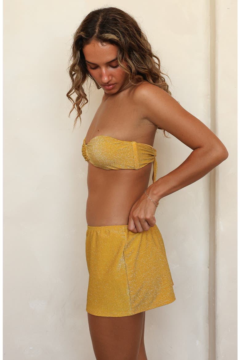 Groupie Skirt, Alternate, color, Gold Flake