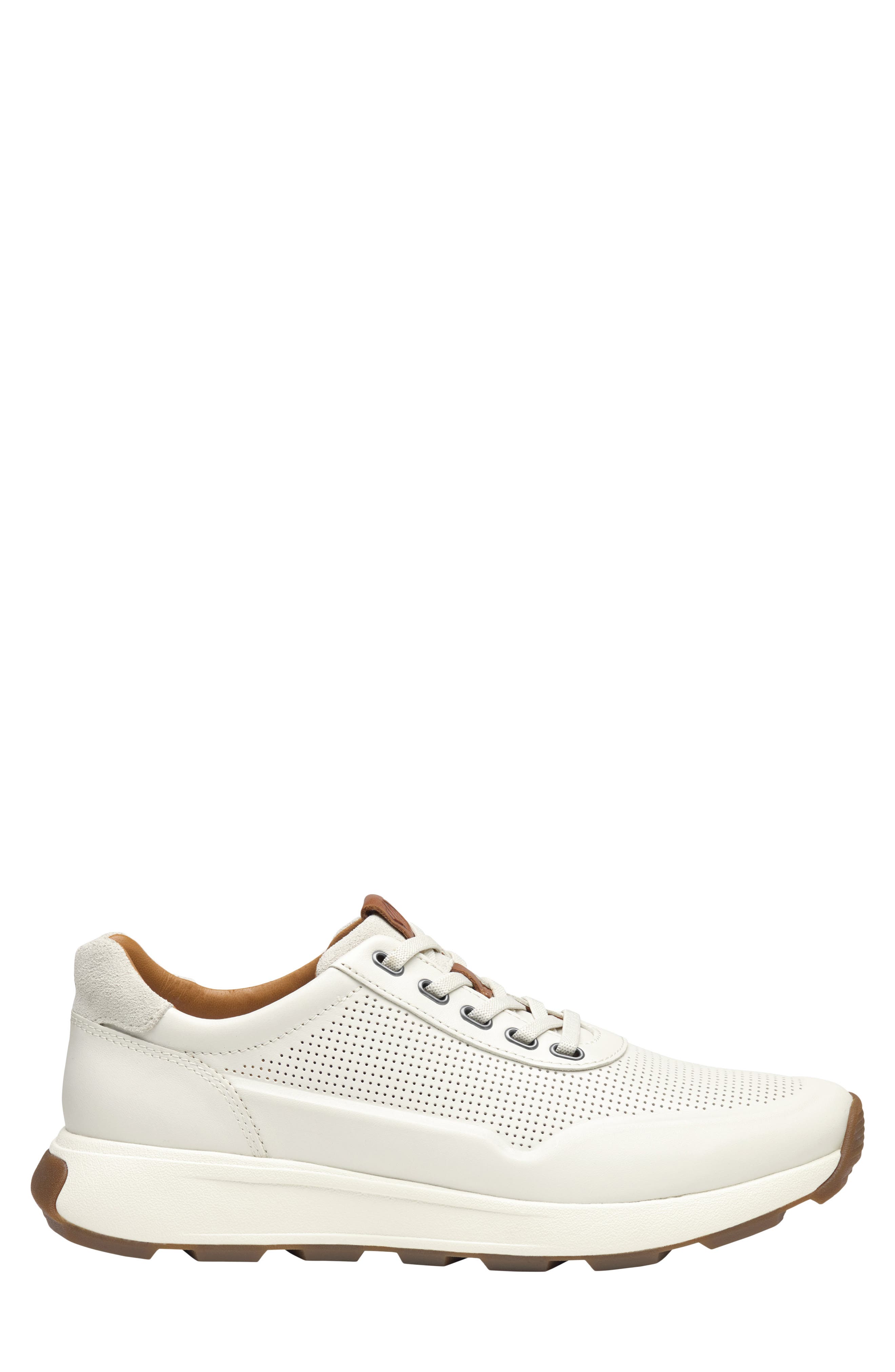 Douglas Sneaker, Alternate, color, WHITE FULL GRAIN