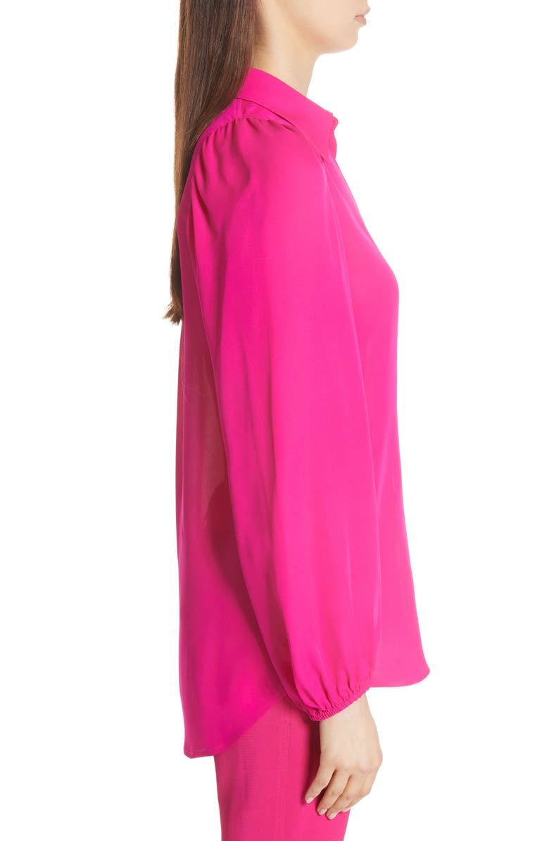 A.L.C. Lori Silk Blouse, Alternate, color,