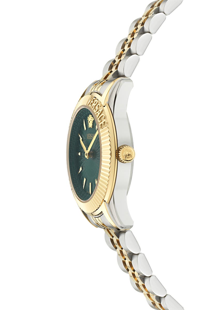 Versace Petite Greca Time Bracelet Watch, 30mm, Alternate, color, 