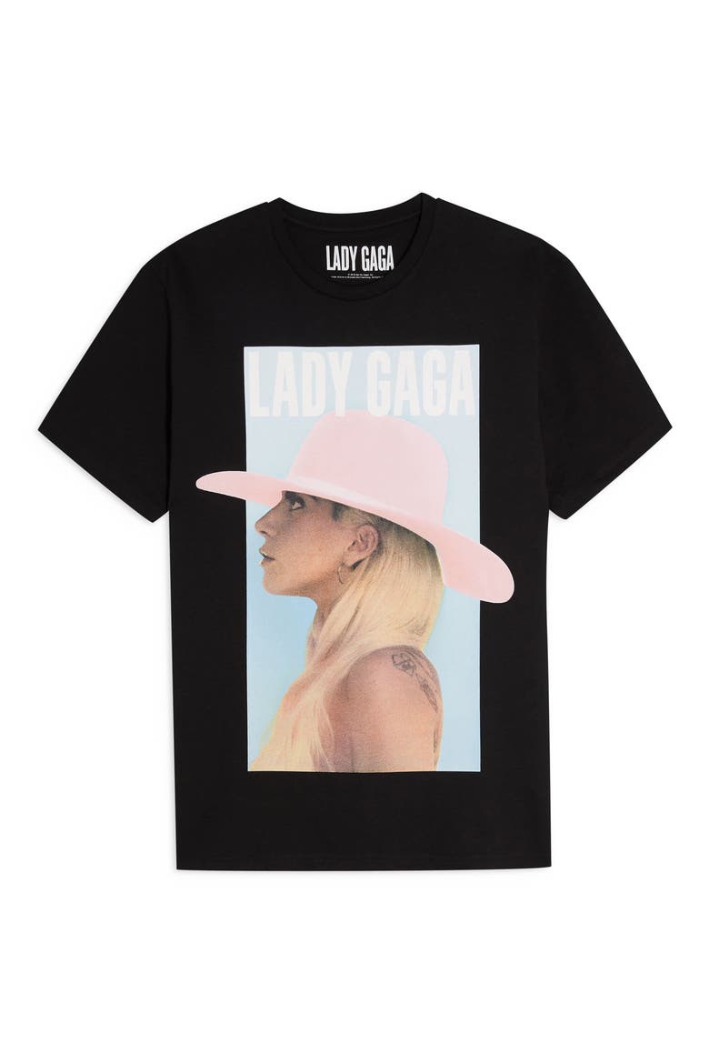 Lady Gaga T-Shirt, Alternate, color, BLACK MULTI