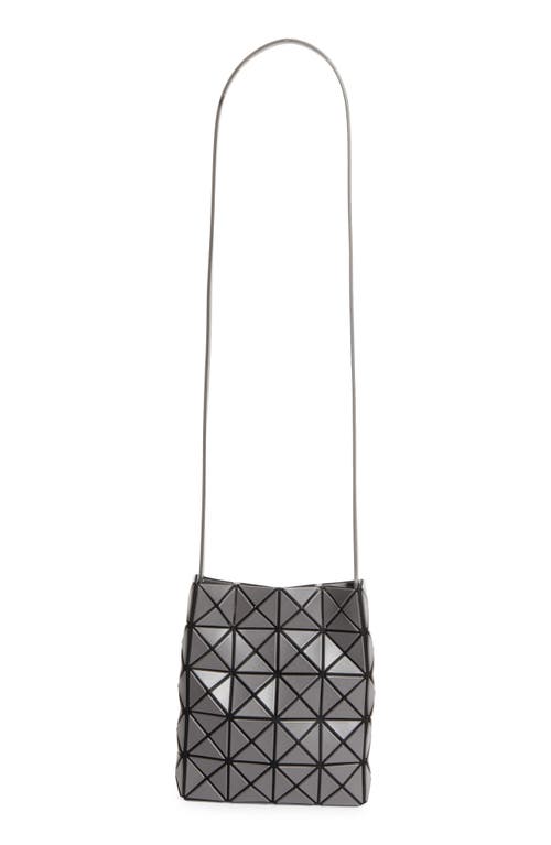 Bao Bao Issey Miyake Prism Matte Crossbody Bag In Gray