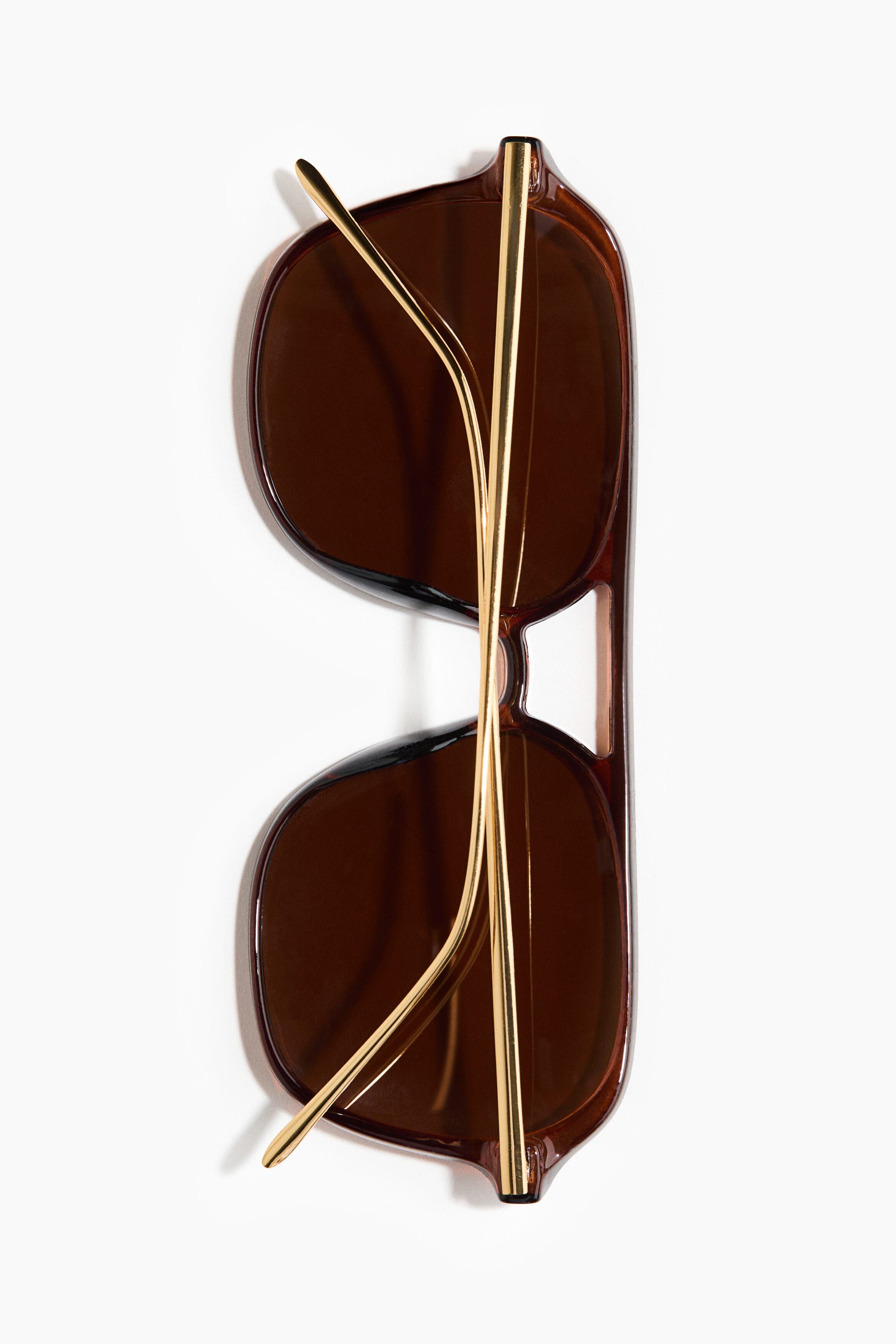 H&M Polarised Sunglasses, Alternate, color, Dark Brown