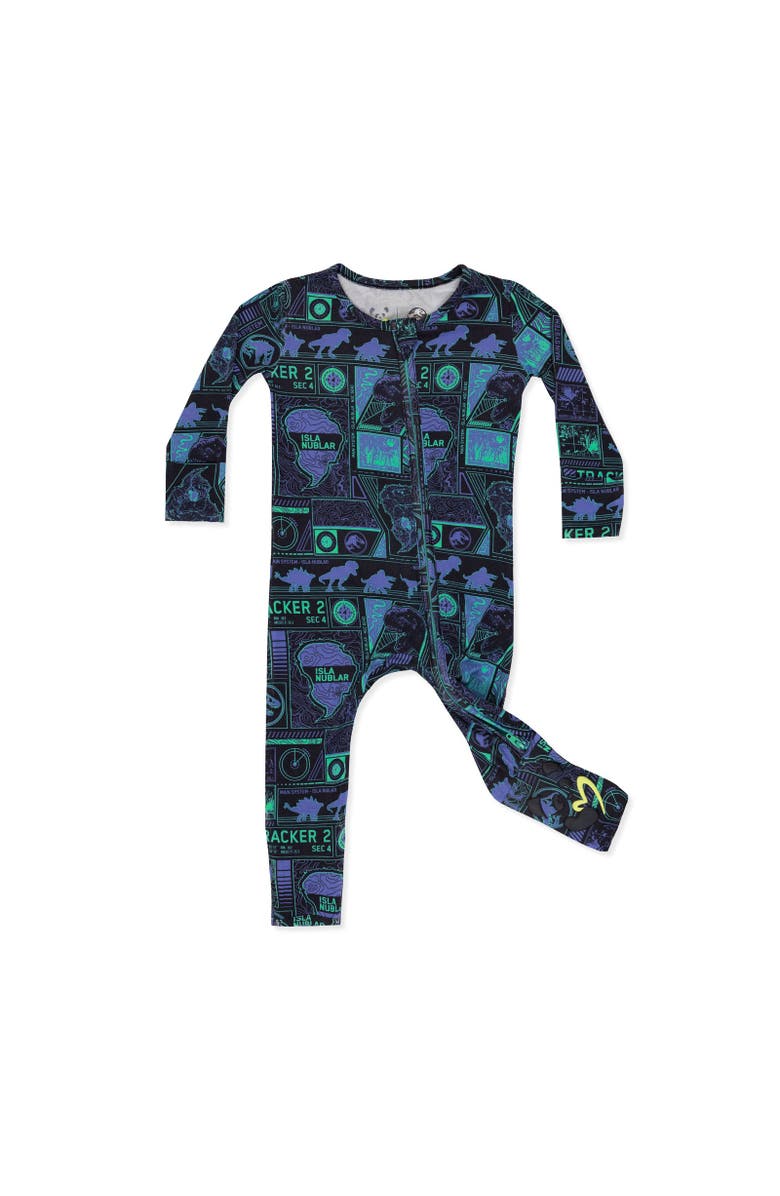 Bellabu Bear Baby Jurassic Park Tracker Convertible Footie, Main, color, Jurassic Park: Tracker