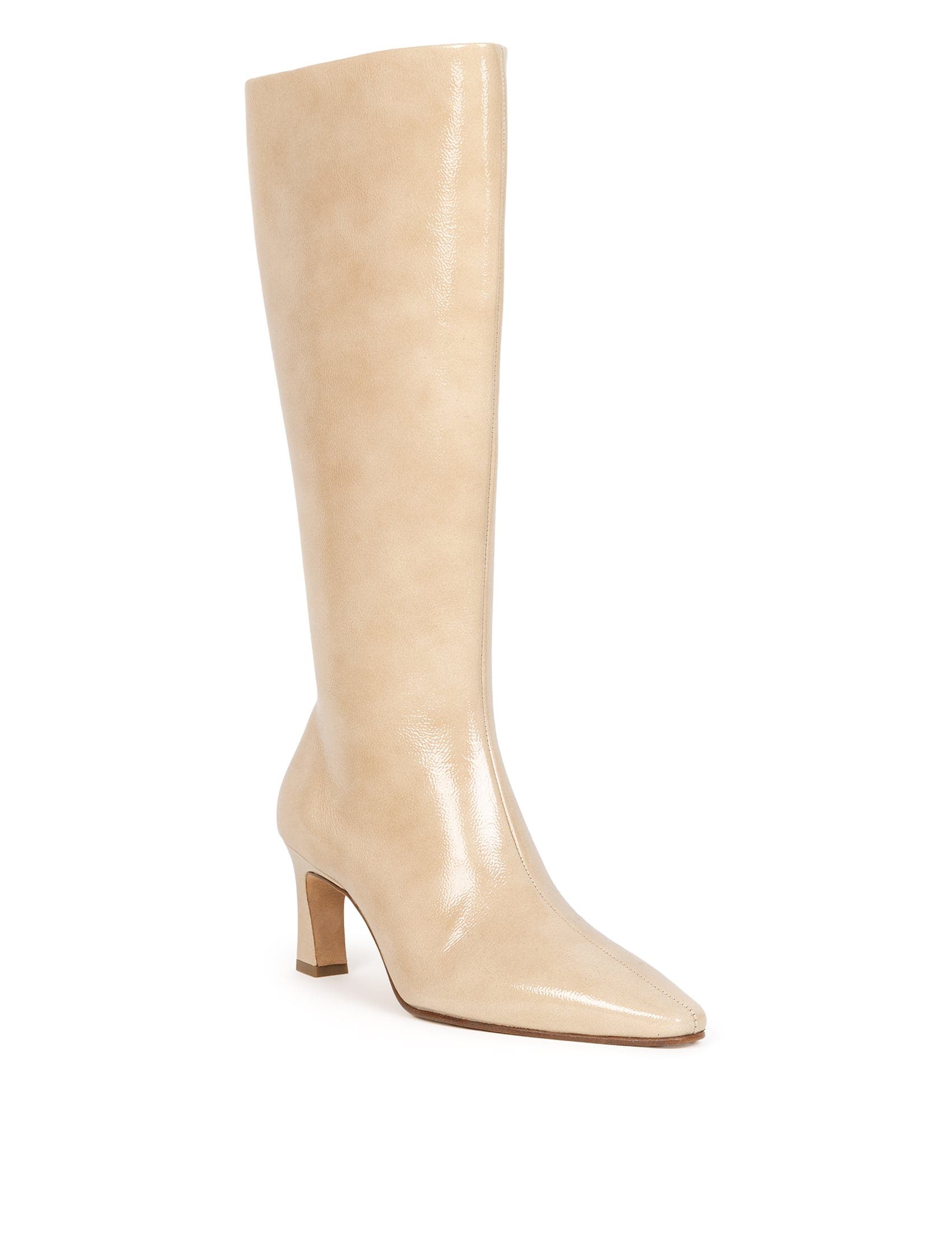 Coline Knee High Boots, Alternate, color, Latte Beige