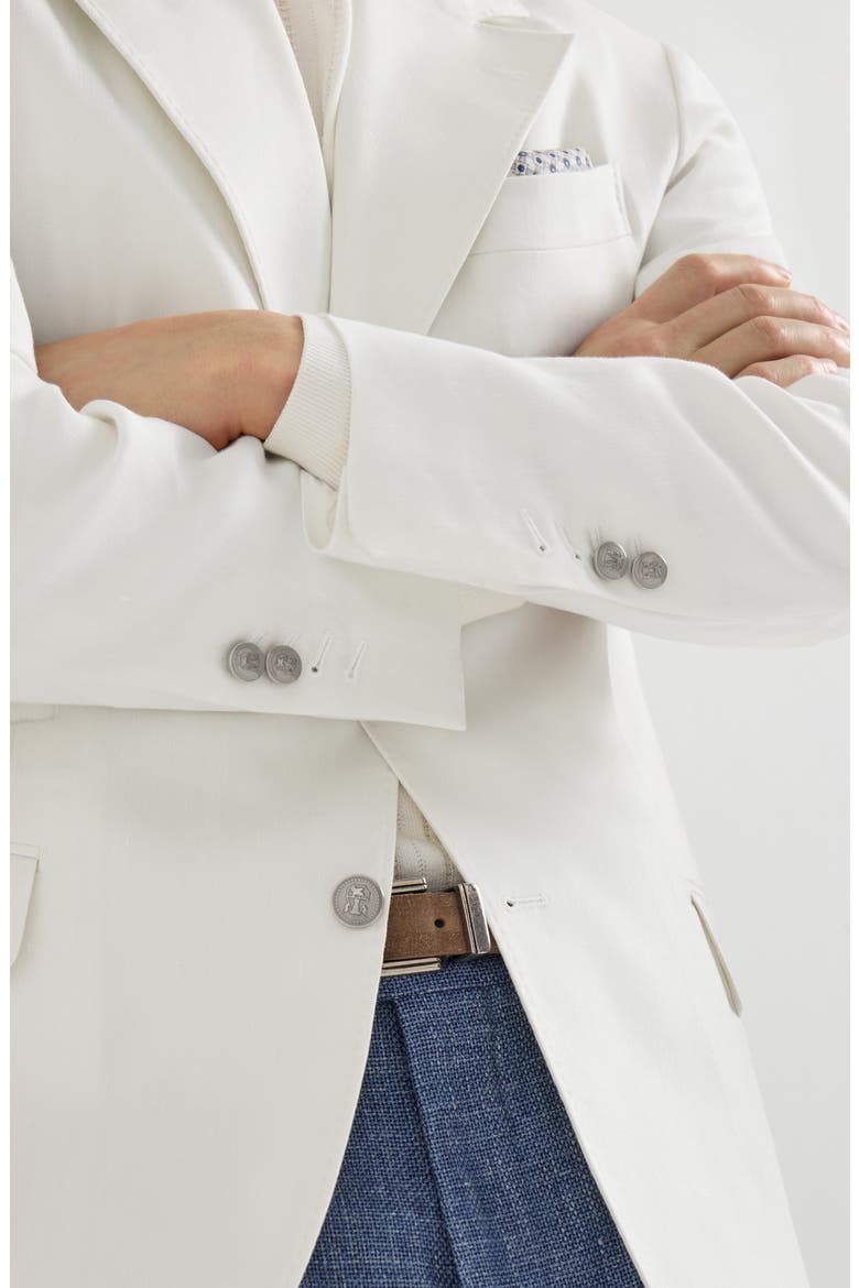 Gabardine blazer, Alternate, color, Panama