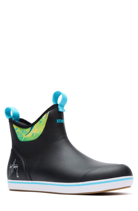 x Guy Harvey Waterproof Ankle Deck Boot (Men)