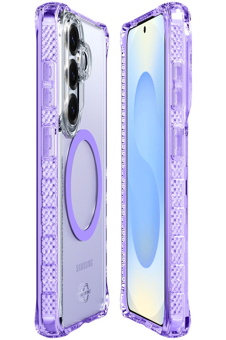 HYBRID R // CLEAR MagSafe Case for Samsung Galaxy S26, Alternate, color, Light Purple